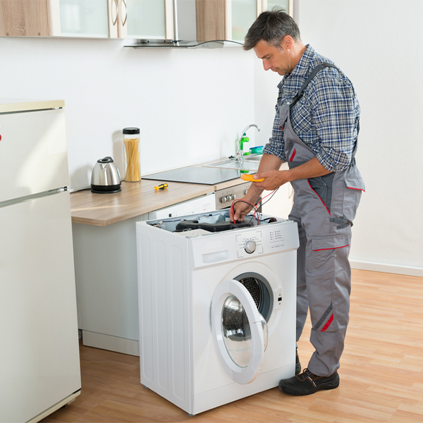 can you walk me through the steps of troubleshooting my washer issue in Jamison