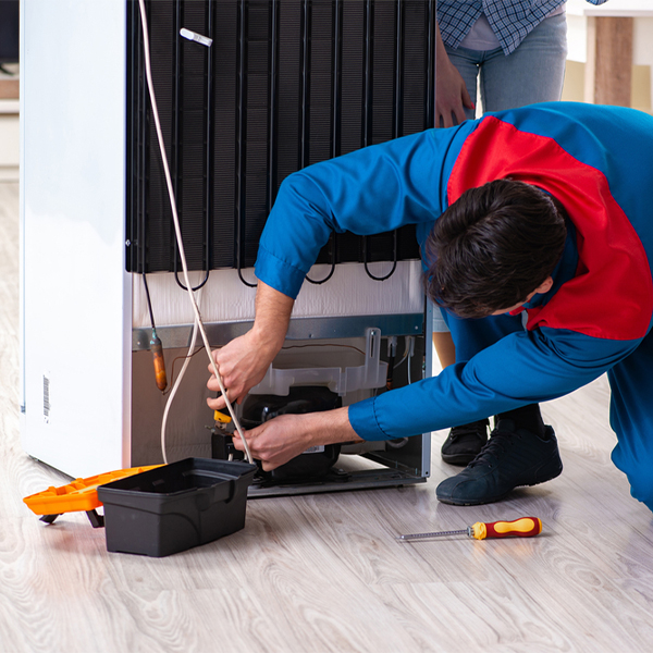 how much do you charge for refrigerator repair services in Jamison